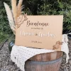 Panneau de bienvenue personnalisé | Produit | Laser Spark | Objets de décoration et accessoires en gravure laser | Décoration pour votre intérieur et tous vos événements, idées cadeaux, accessoires originaux