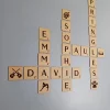 Lettres de Scrabble géantes à accrocher | Produit | Laser Spark | Objets de décoration et accessoires en gravure laser | Décoration pour votre intérieur et tous vos événements, idées cadeaux, accessoires originaux