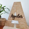Livre d'or alternatif initiale du nom de famille | Produit | Laser Spark | Objets de décoration et accessoires en gravure laser | Décoration pour votre intérieur et tous vos événements, idées cadeaux, accessoires originaux