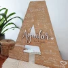 Livre d'or alternatif initiale du nom de famille | Produit | Laser Spark | Objets de décoration et accessoires en gravure laser | Décoration pour votre intérieur et tous vos événements, idées cadeaux, accessoires originaux