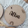 Carte de naissance personnalisée prénom de bébé | Produit | Laser Spark | Objets de décoration et accessoires en gravure laser | Décoration pour votre intérieur et tous vos événements, idées cadeaux, accessoires originaux