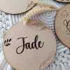Carte de naissance personnalisée prénom de bébé | Produit | Laser Spark | Objets de décoration et accessoires en gravure laser | Décoration pour votre intérieur et tous vos événements, idées cadeaux, accessoires originaux