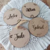 Carte de naissance personnalisée prénom de bébé | Produit | Laser Spark | Objets de décoration et accessoires en gravure laser | Décoration pour votre intérieur et tous vos événements, idées cadeaux, accessoires originaux